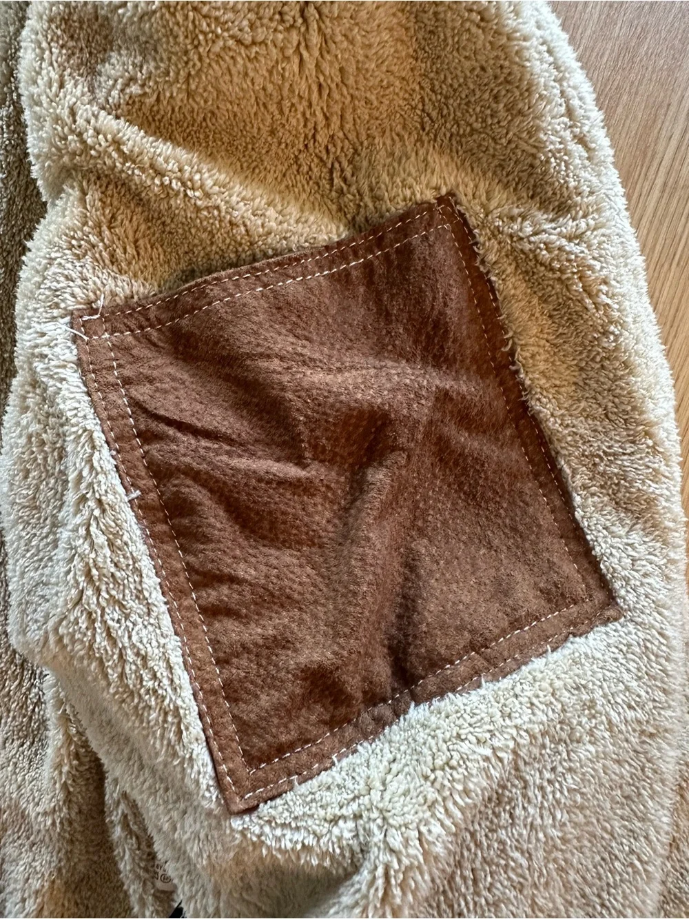 Scully Brown Suede Sherpa Collar Bomber Jacket